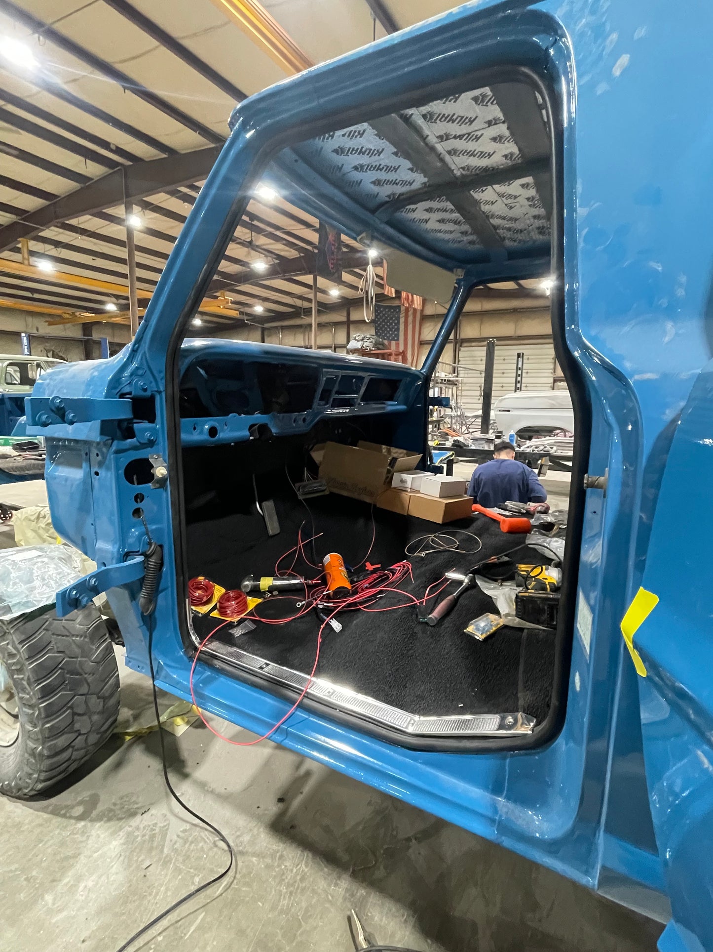 1972 Ford F-250 Crew Cab Short Bed 4X4 Super Stock Build Bahama Blue