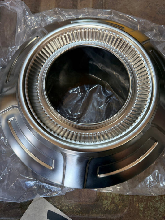 1967–1979 Ford 4x4 Stainless Steel Dog Dish Hubcaps – Front Pair (2) | F250 F350 Highboy ONLY THE FRONT 2 - Classic Crew Cabs