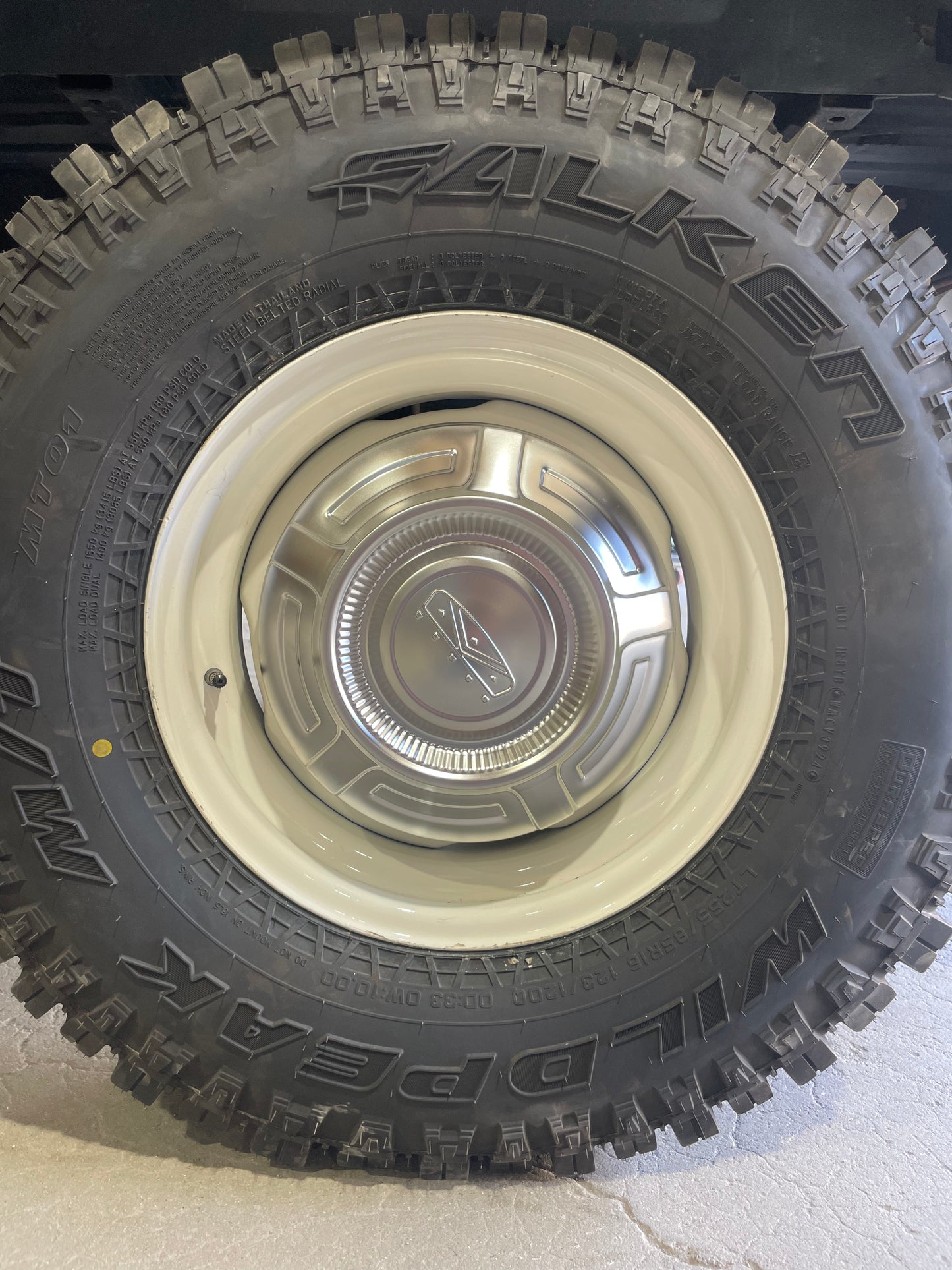 Stainless Dog Dish Hubcaps for 1967-79 F-Series Truck (set of 4)