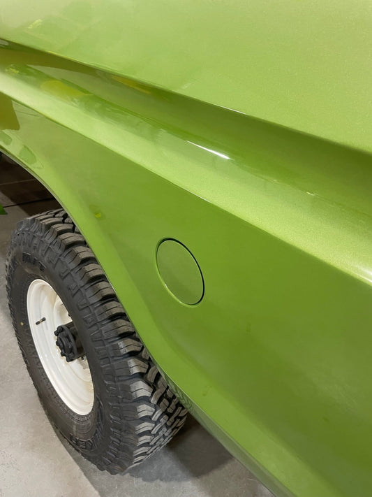 Dentside AUX Fuel Tank Filler Panel Cover / Blank - Classic Crew Cabs