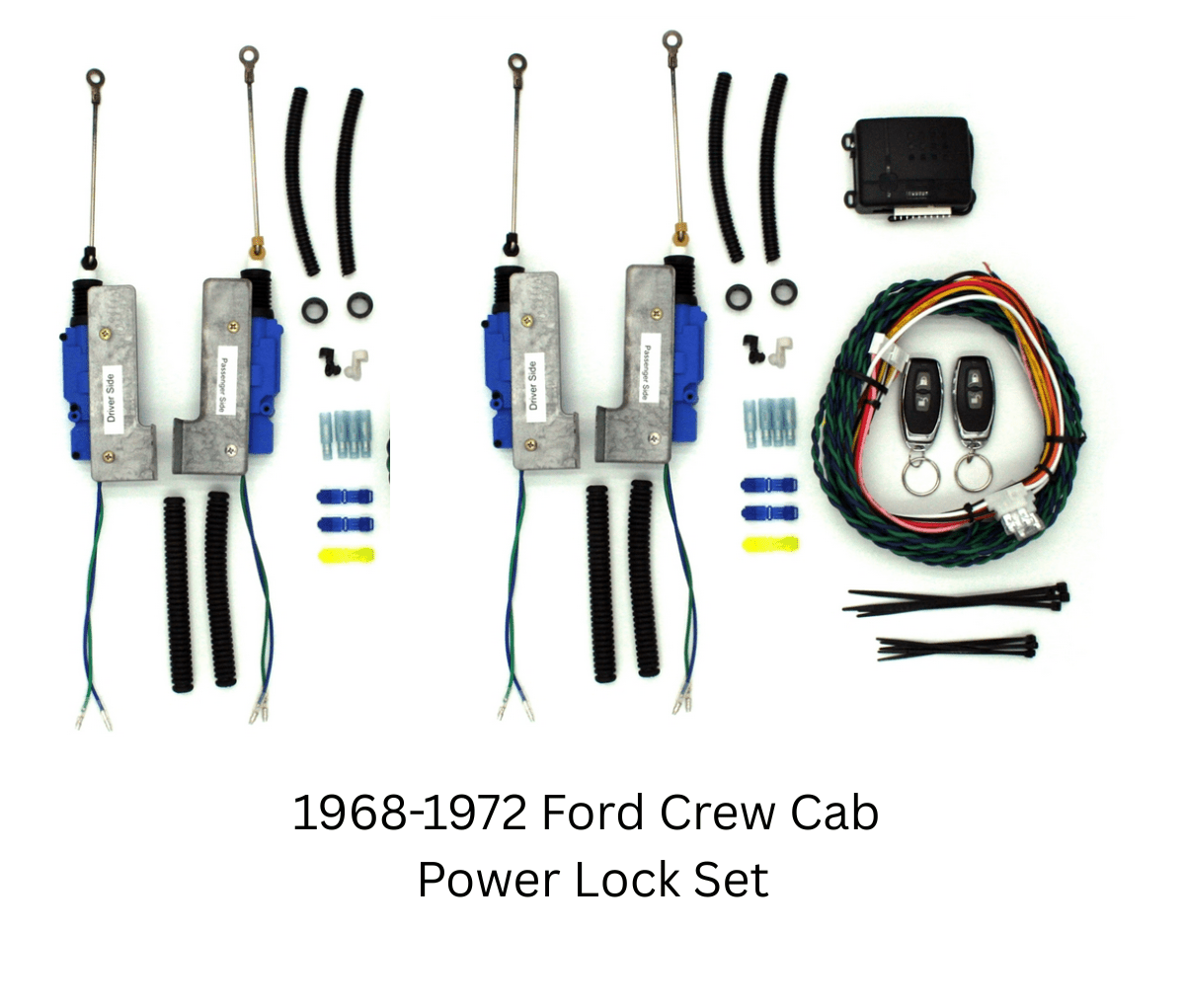 Ford F - Series Truck 4 Door Bumpside Crew Cab (1968 - 1972) Power Lock System - Classic Crew Cabs