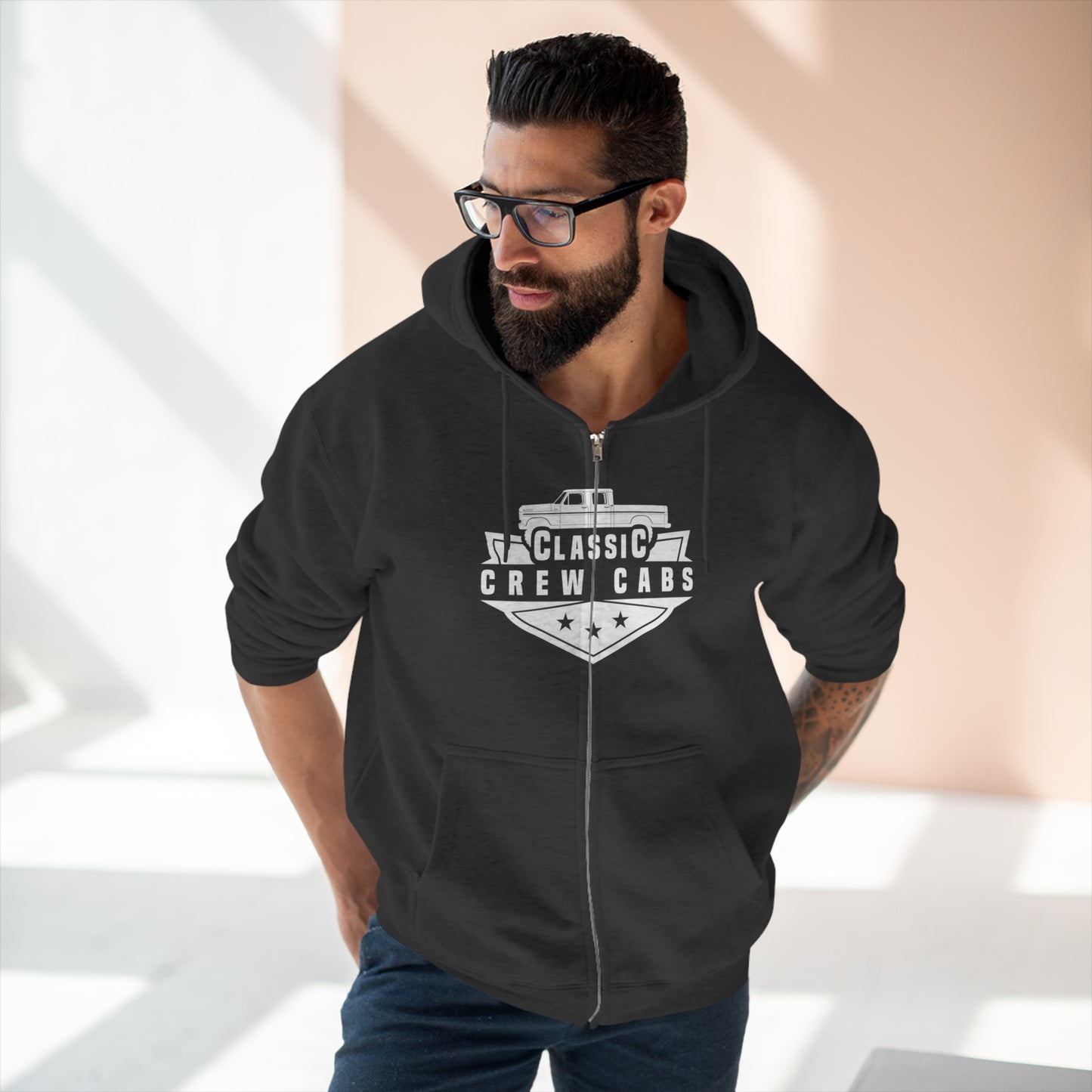 "6 Things I Like" - Ford Bumpside - Full Zip Hoodie