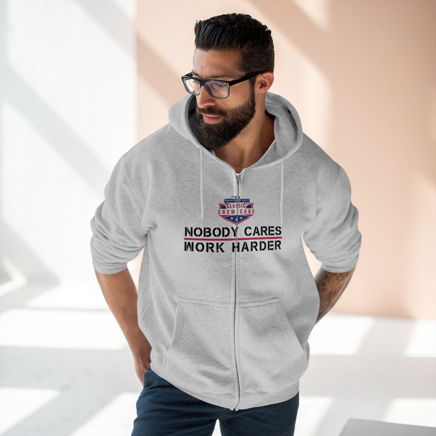 Nobody Cares - Ford Bumpside - Full Zip Hoodie