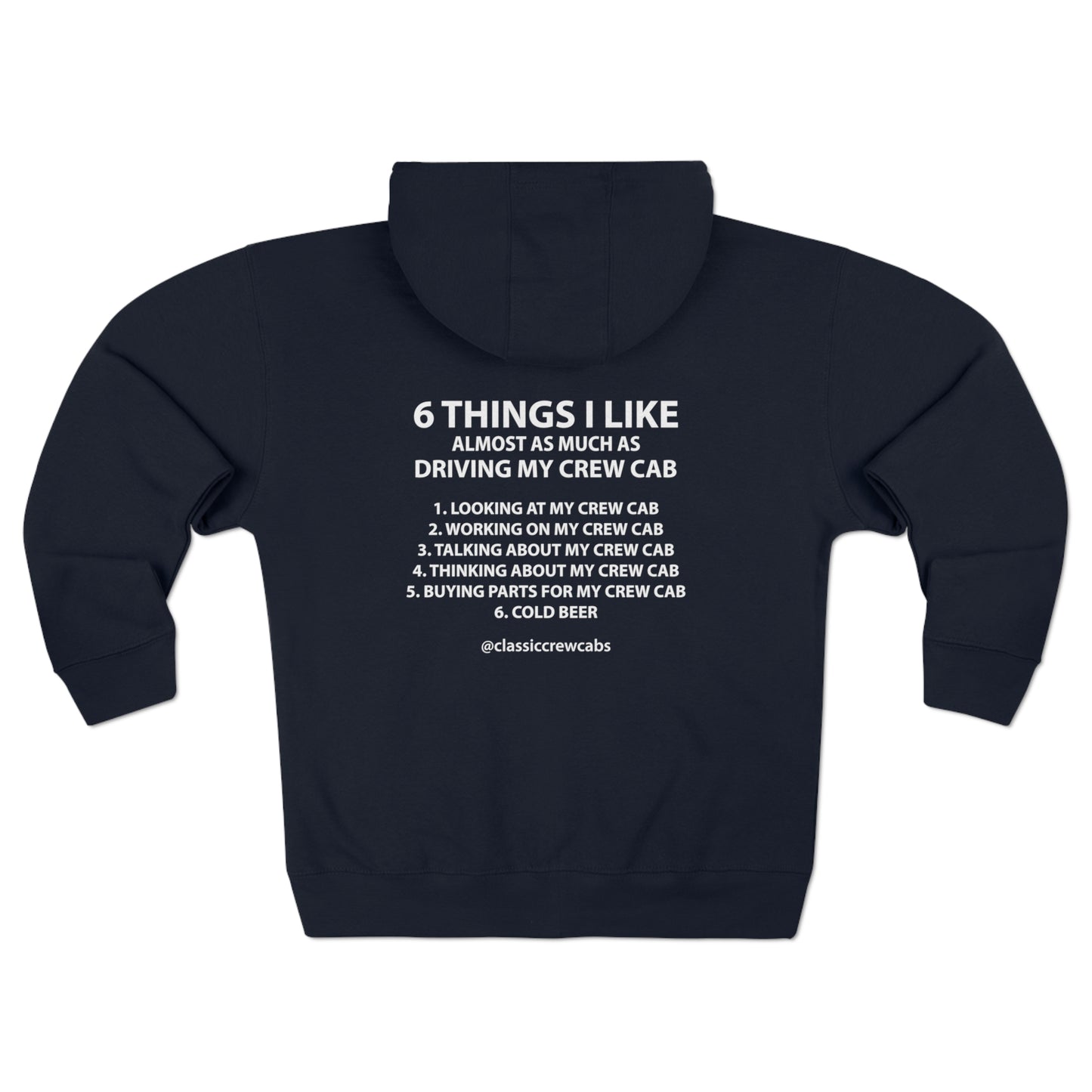 "6 Things I Like" - Ford Bumpside - Full Zip Hoodie