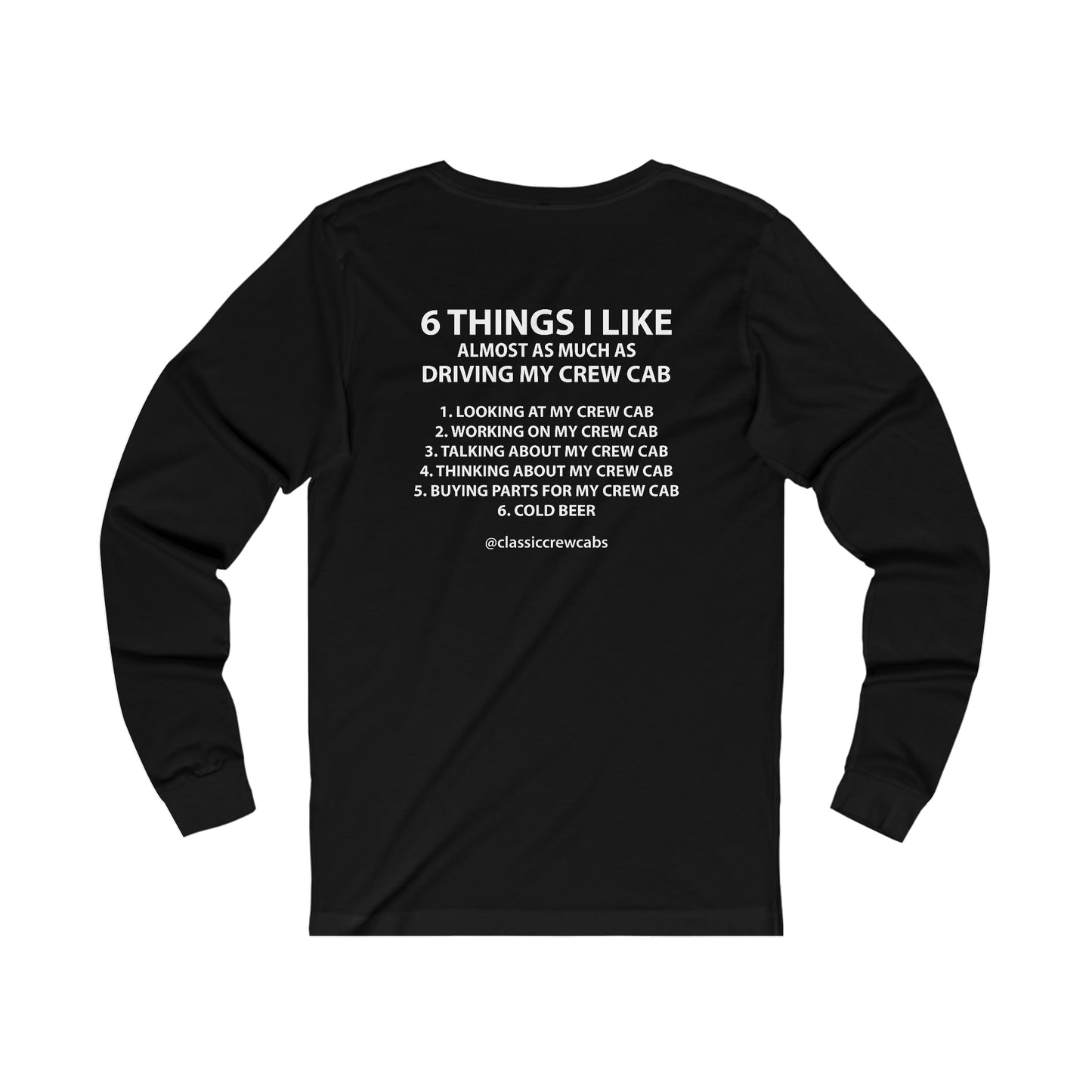 "6 Things I Like" Ford Bumpside - Long Sleeve Tee