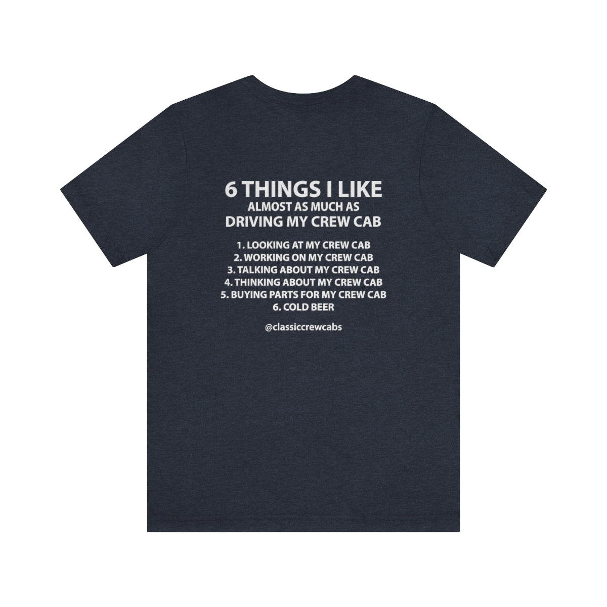 "6 Things I Like" Ford Bumpside - Short Sleeve Tee