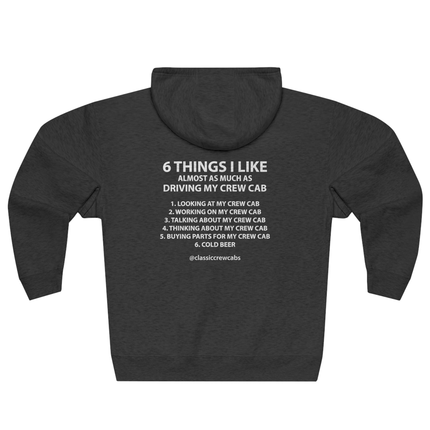 "6 Things I Like" - Ford Bumpside - Full Zip Hoodie