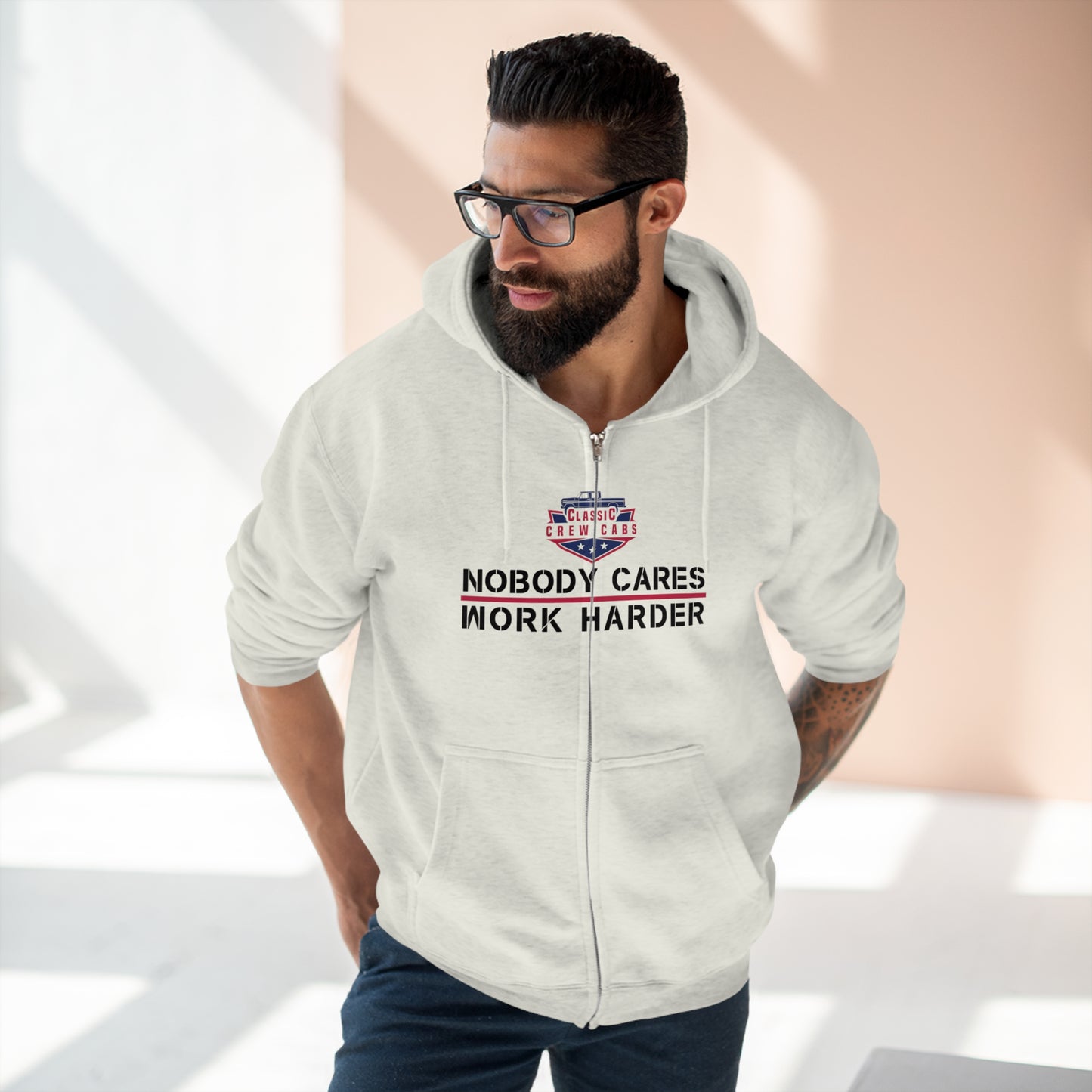 Nobody Cares - Ford Bumpside - Full Zip Hoodie