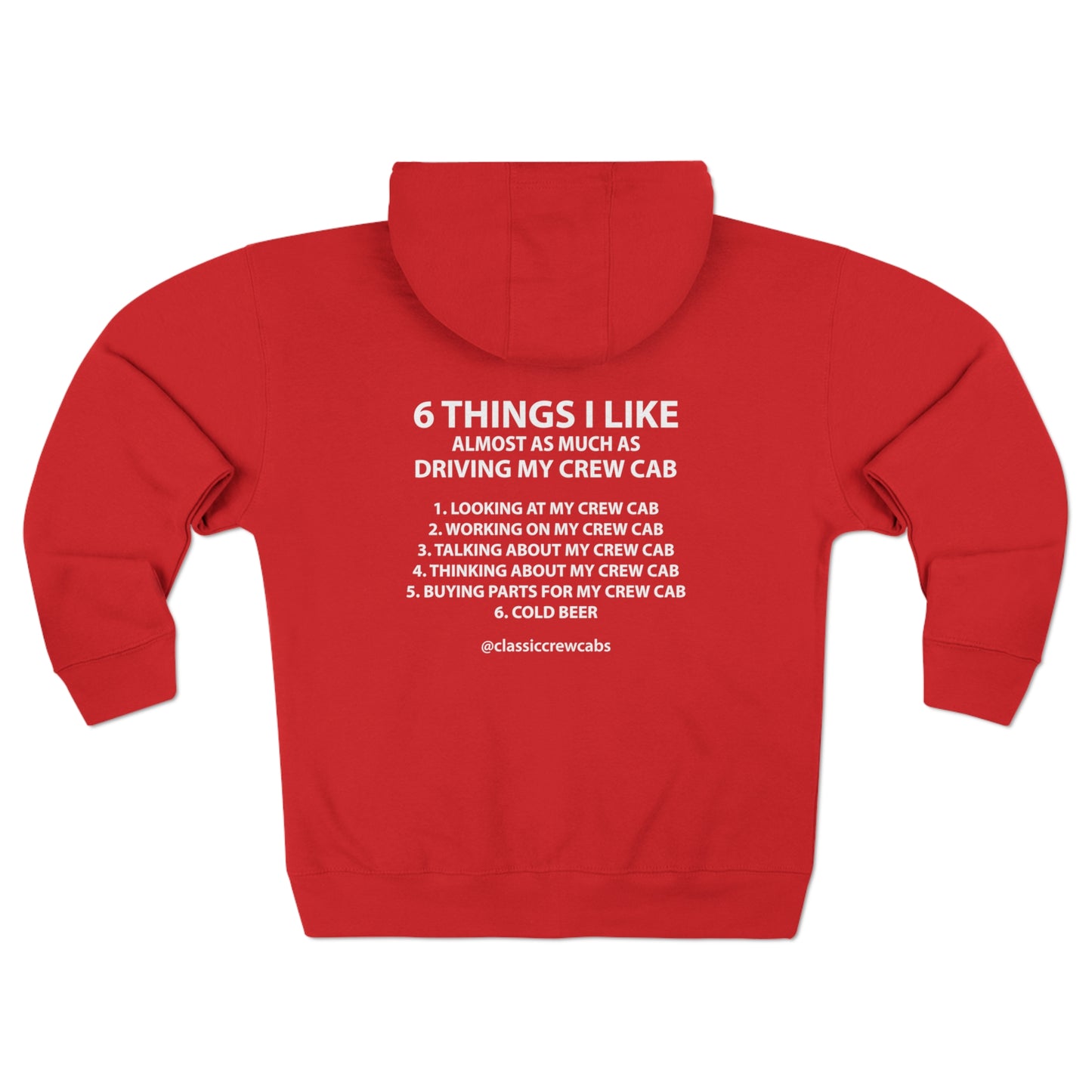 "6 Things I Like" - Ford Bumpside - Full Zip Hoodie