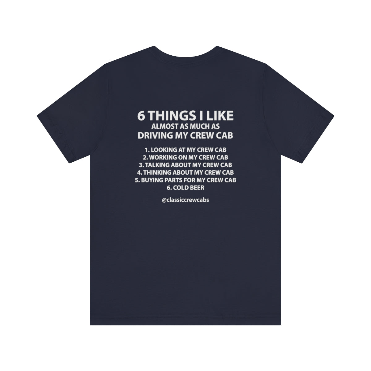 "6 Things I Like" Ford Bumpside - Short Sleeve Tee