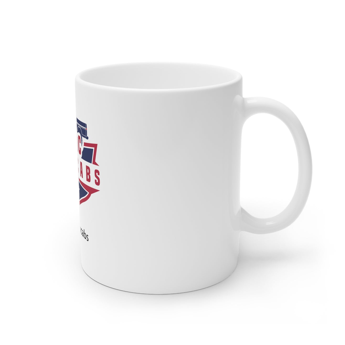 Ford Bumpside White Ceramic Mug, 11oz and 15oz