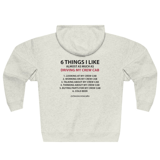 "6 Things I Like" - Ford Bumpside - Full Zip Hoodie