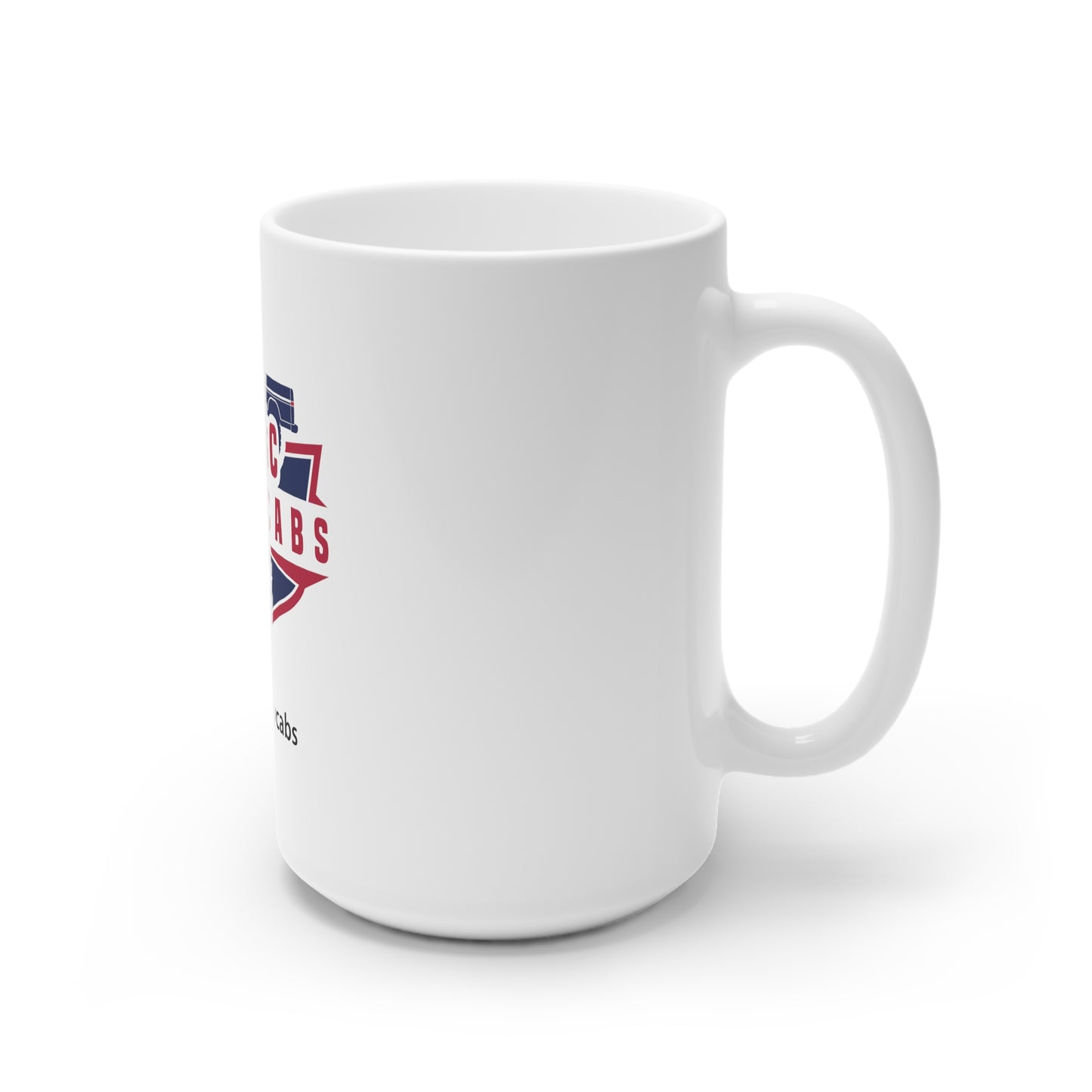 Ford Bumpside White Ceramic Mug, 11oz and 15oz