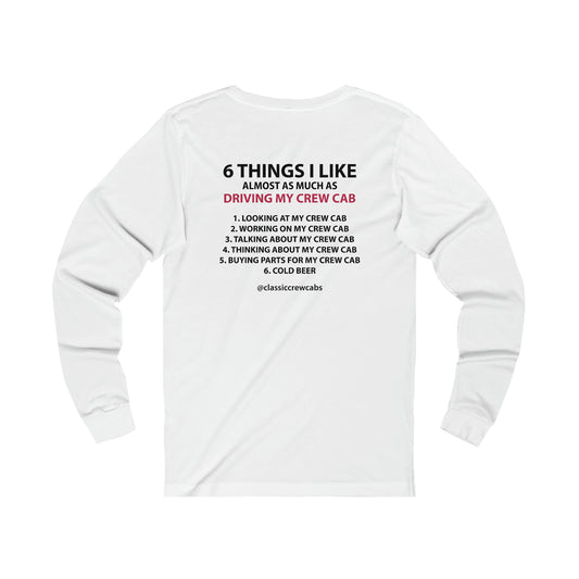 "6 Things I Like" Ford Bumpside - Long Sleeve Tee