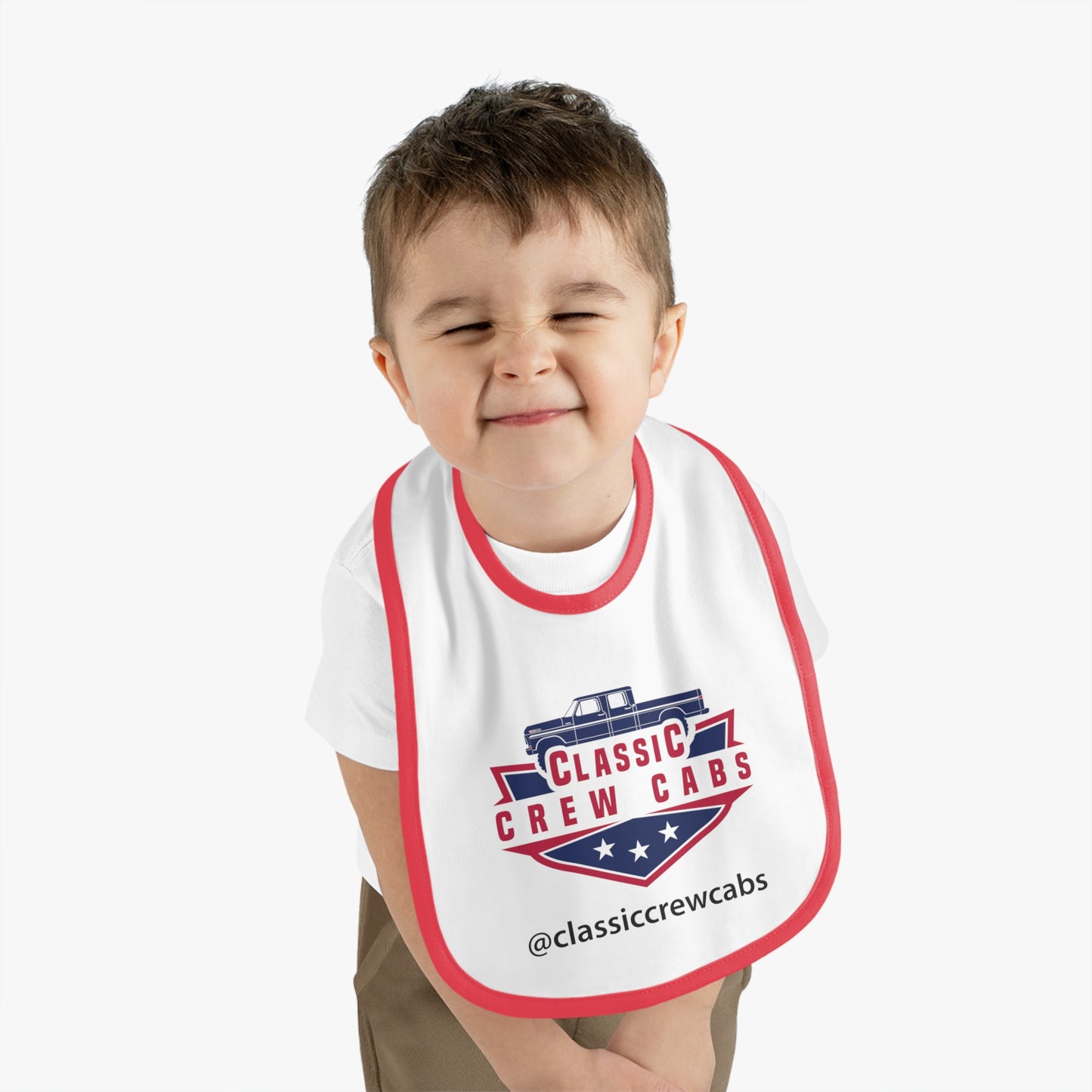 Ford Bumpside Baby Contrast Trim Jersey Bib